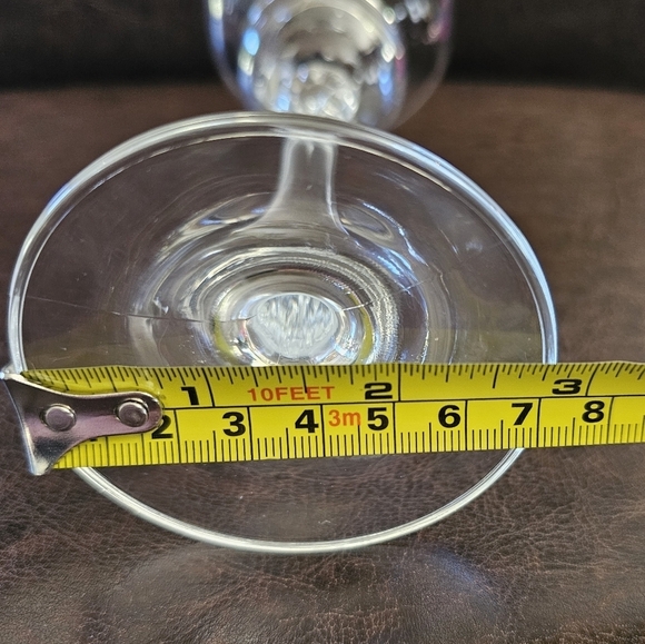 Florida‎ by Schott-Zwiesel 7" Single Light Candlestick Blown Glass Vintage - Picture 7 of 9